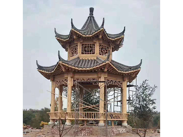 古建八角涼亭